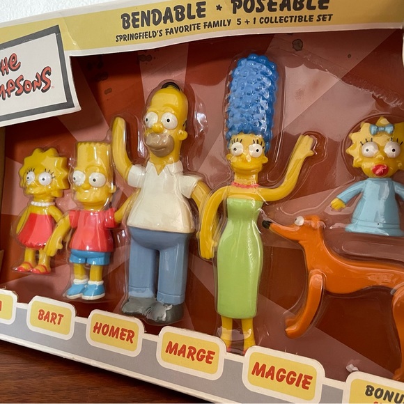 The Simpsons Limited Edition Series 1 Bendable Figures - Picture 3 of 5